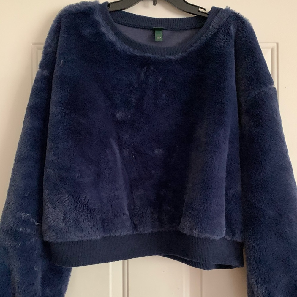 Furry Sweater.